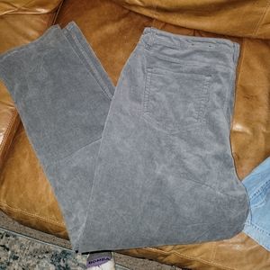 Charter Club Gray Corduroy